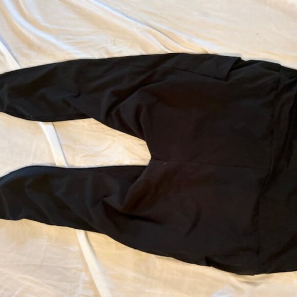 size 2x 2 x black work out stretch pants womens athletic wear gym xxl - Picture 3 of 4